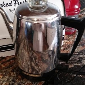 Vintage percolator coffee pot